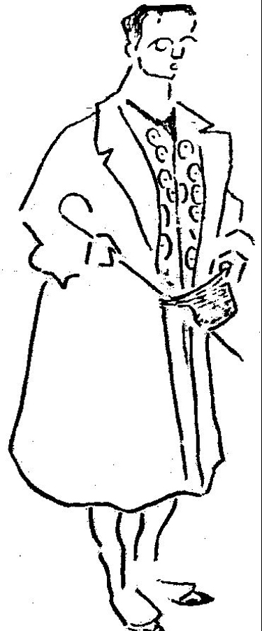 Eugeni d'Ors, autocaricatura