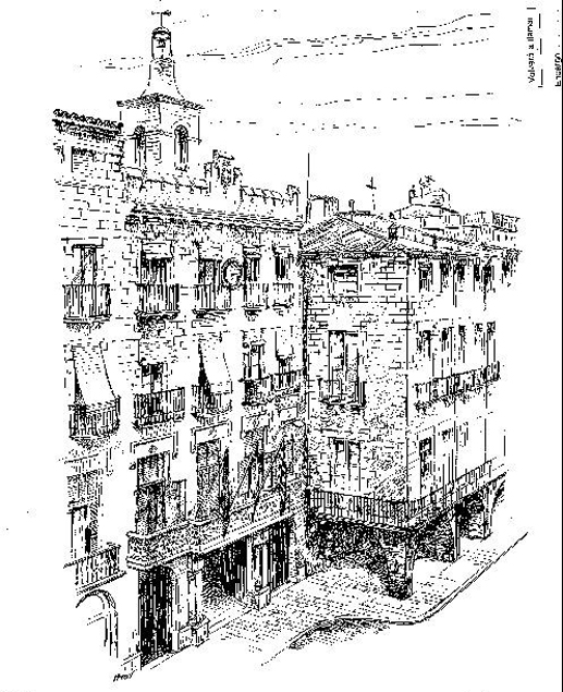 La Pla&ccedil;a del Vi [de Ramon Priori]