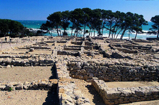 La ciutat grega d'Empúries (Foto: Jordi Gallego)