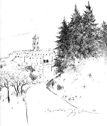 Espinelves [de Llu&iacute;s Roura], del llibre "Paisatges i llegendes del Montseny"