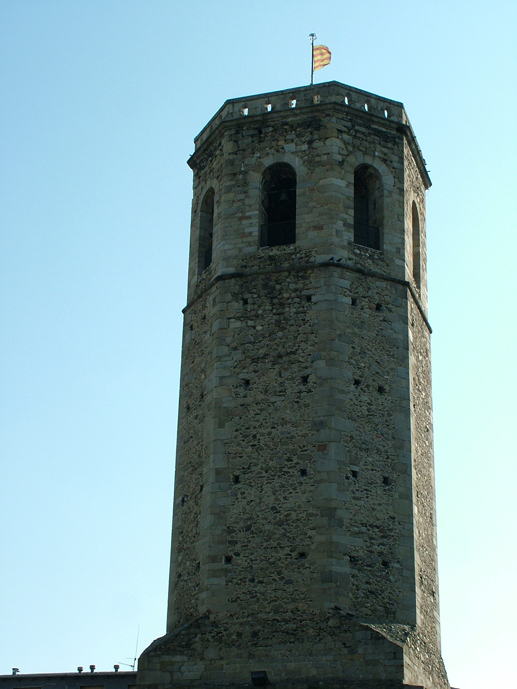 El campanar de Santa Maria de Puigcerdà (Foto: Anna Guix)