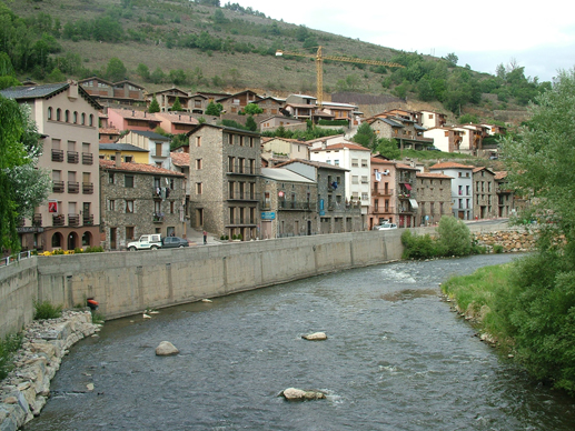 El Segre, al seu pas per Martinet (Foto: Anna Guix)