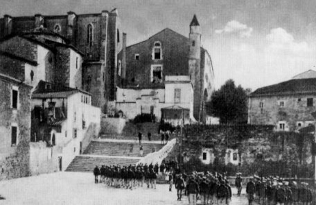 La caserna del convent de Sant Dom&egrave;nec