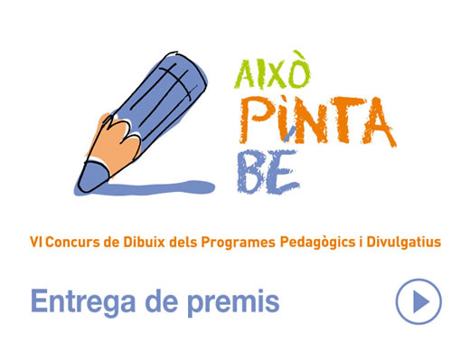 Entrega de premis del VI concurs de dibuix i relats dels Programes Pedagògics