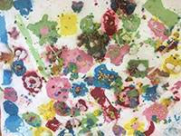 Descobrint textures amb pasta de paper