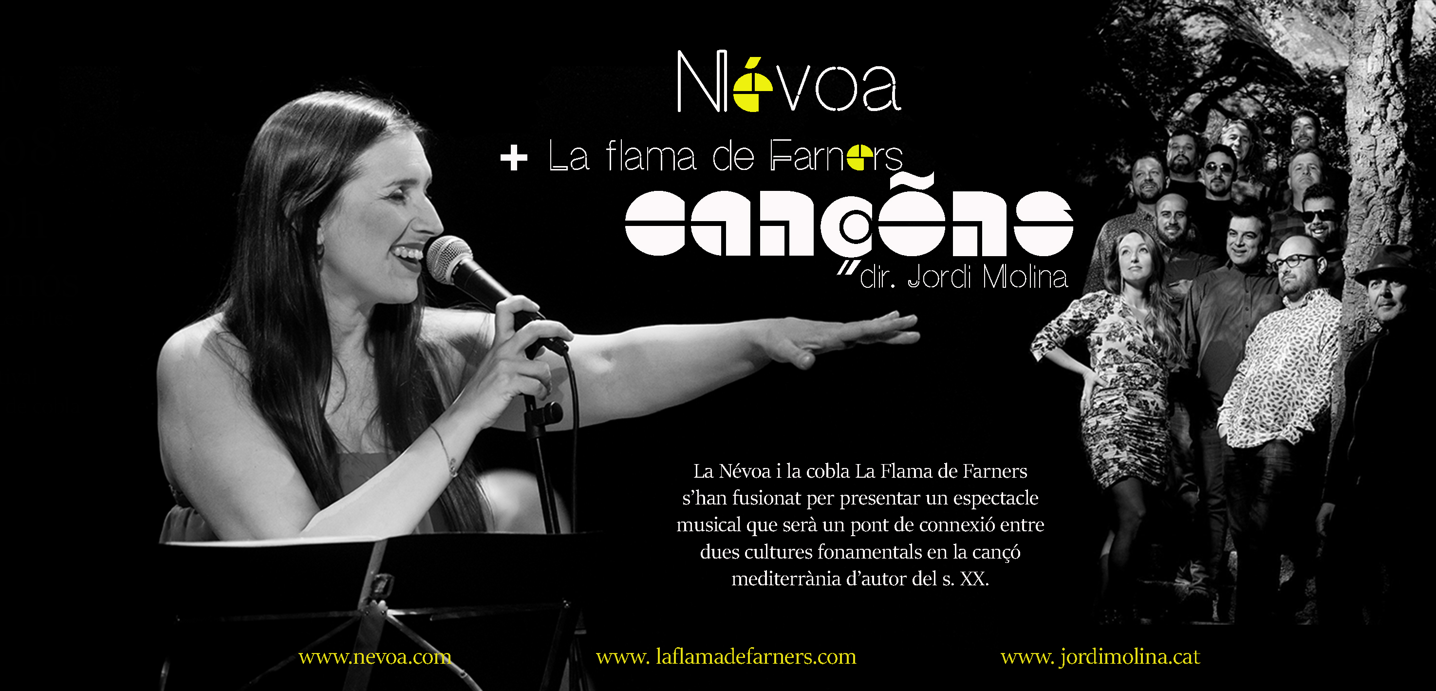 Cobla La Flama de Farners-Cançõns - Névoa & La Flama de Farners