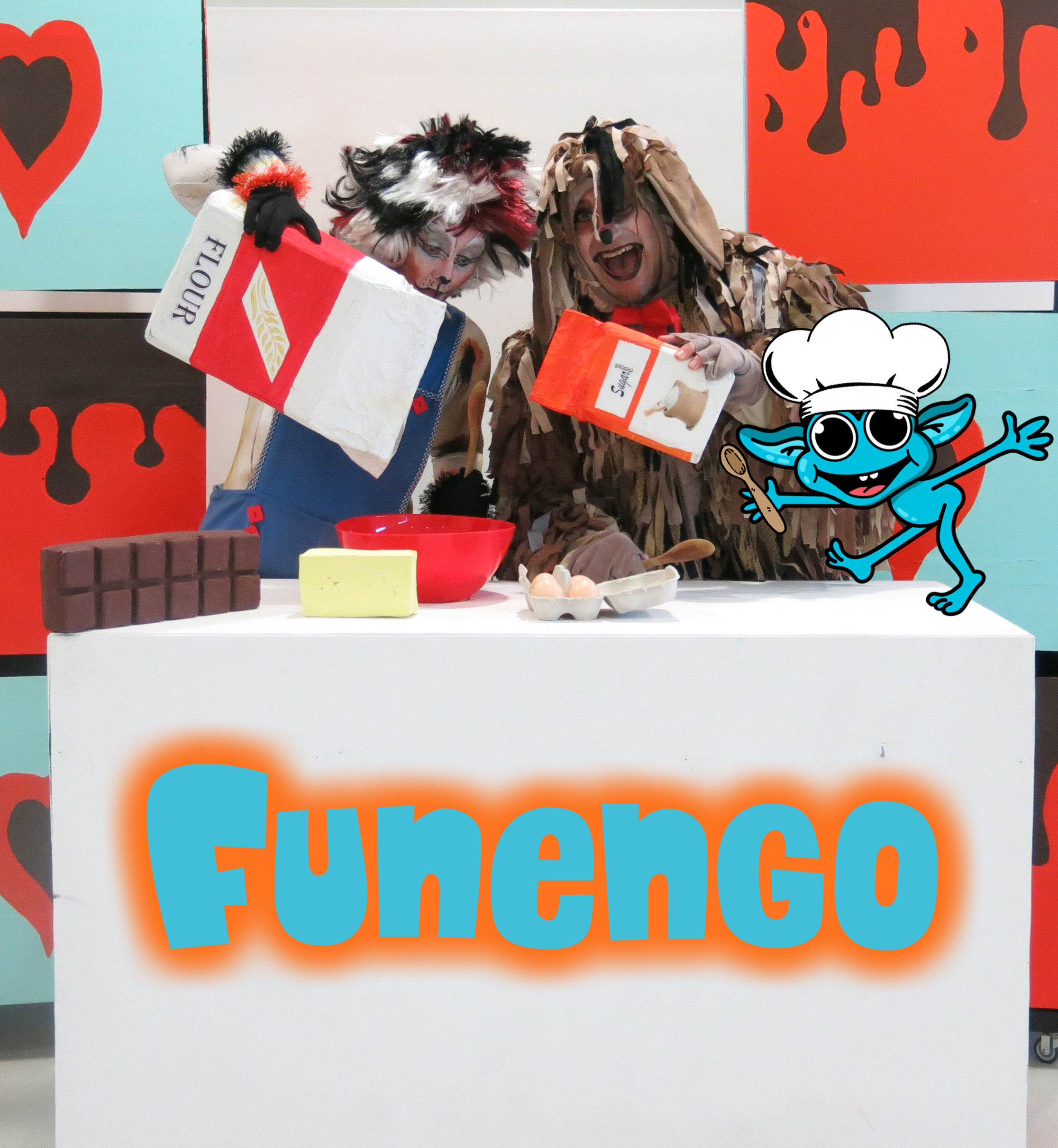 Funengo-The Chocolate Cake (un espectacle familiar en anglès per a les biblioteques) 