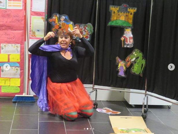Piruleta Contes / La Quàntica Teatre-Biblionadons: La princesa de sant Jordi