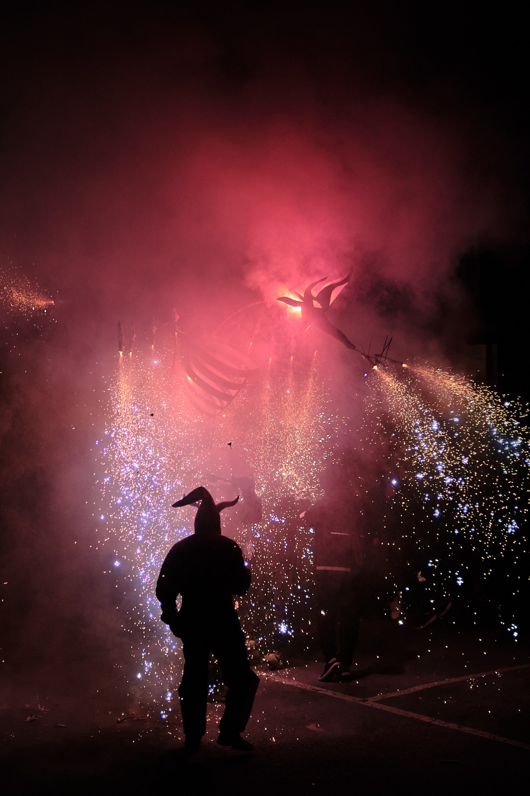 Els Senyors del Foc-Correfoc de gran format