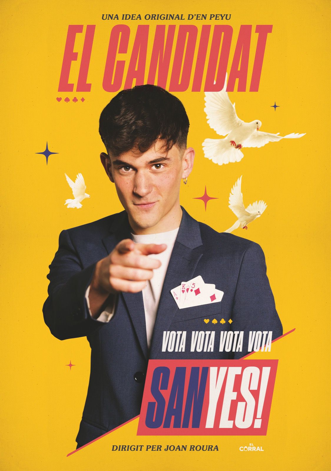 EDR Events-Mag Sanyes presenta "El candidadt" (idea original d'en Peyu)