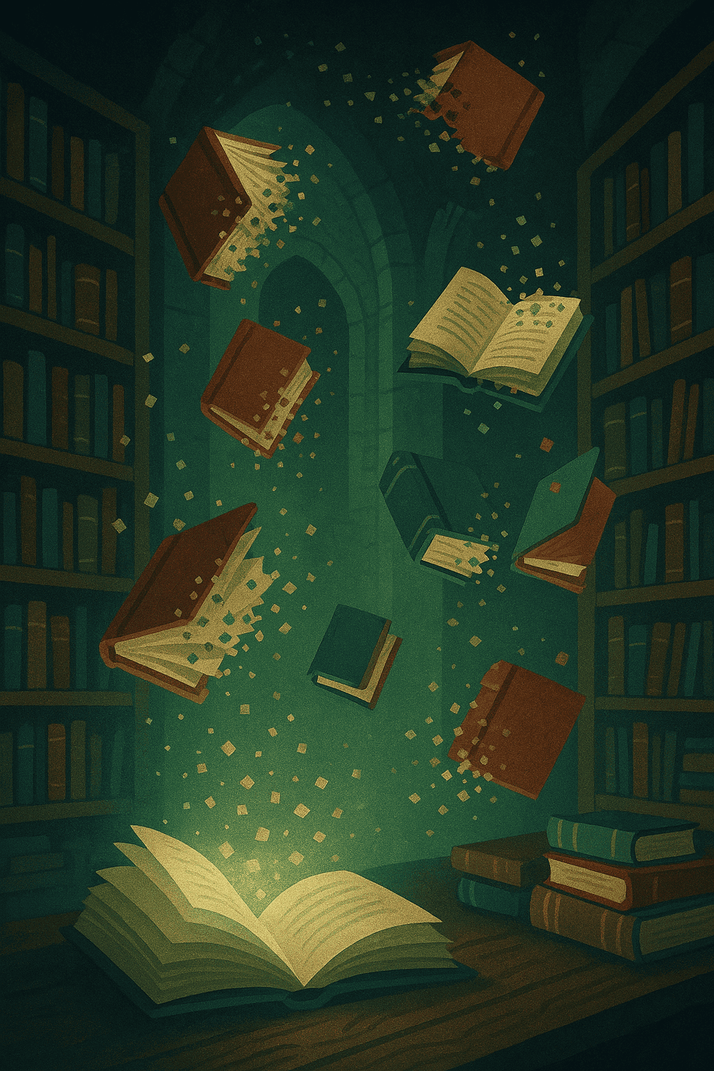 Nova Eruditio-Maledicció a la biblioteca
