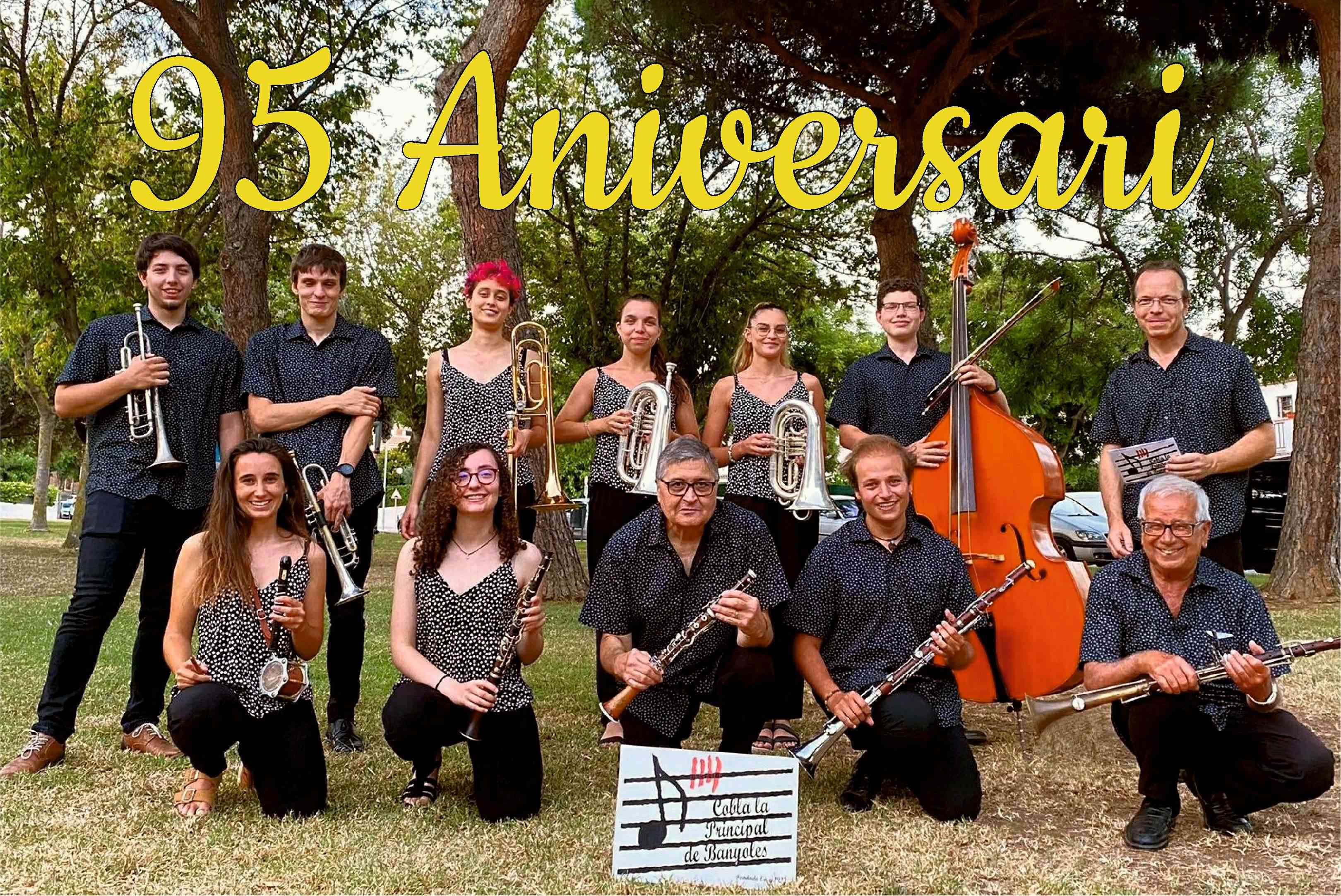 Cobla La Principal de Banyoles-Audicions de sardanes, oficis, cercaviles i balls vuitcentistes