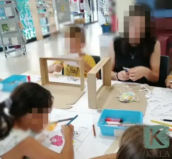 Krea-kreatiu-Crea i dona vida: tallers per expressar, imaginar i jugar