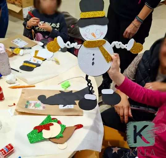 Krea-kreatiu-Celebrem el Nadal! Tallers creatius per viure la màgia nadalenca