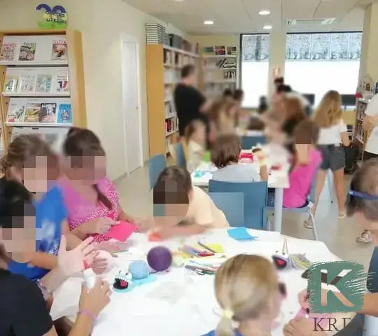 Krea-kreatiu-Taller trimestral per a infants "Crea i descobreix"