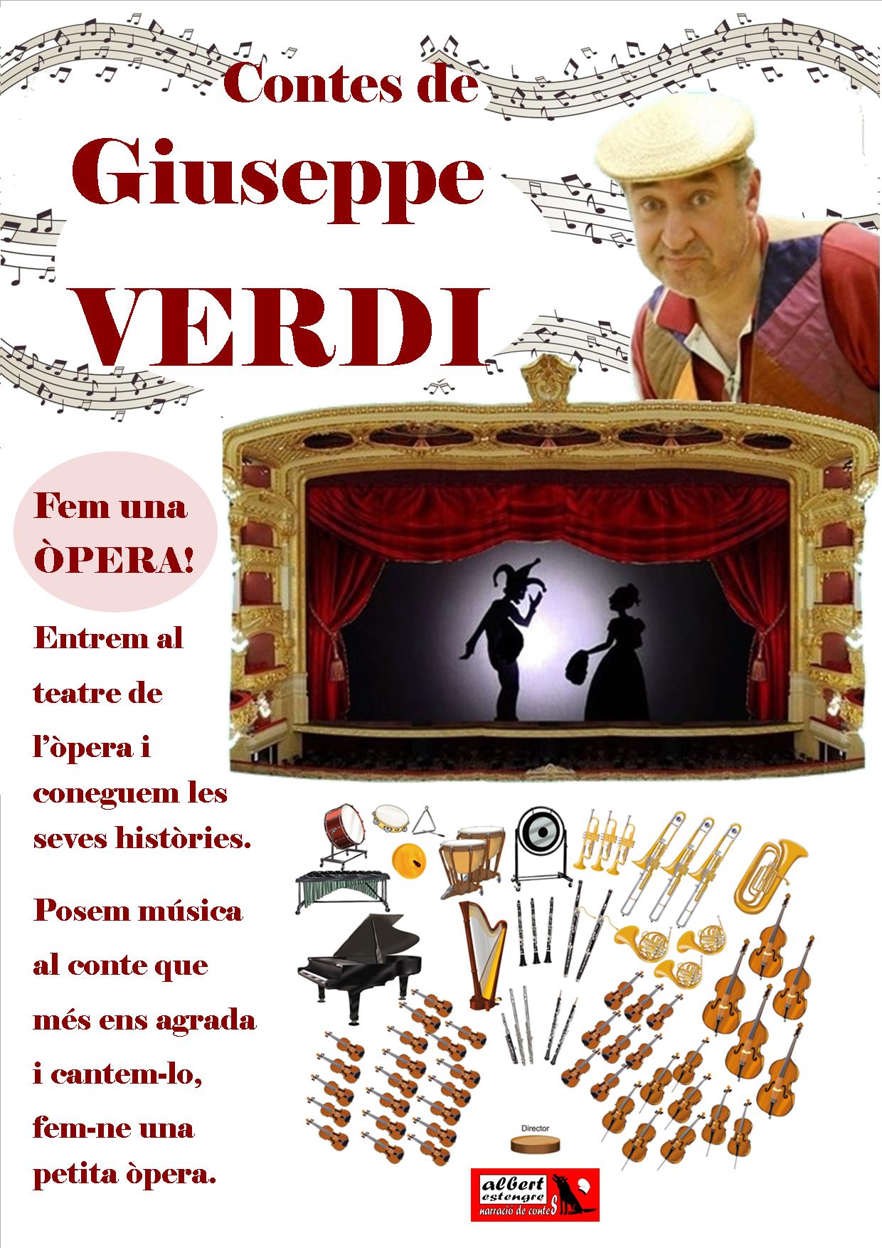 Albert Estengre 30 Anys de Contes-Contes de Giuseppe Verdi