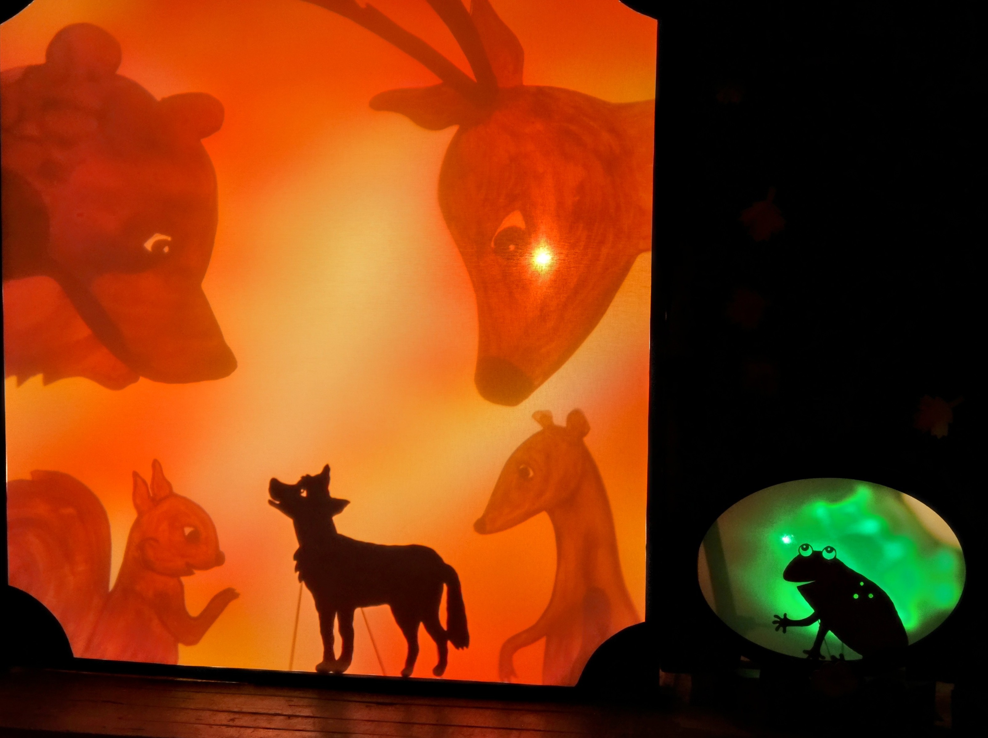 Animamundi Teatre d'Ombres-Agafa el foc i corre