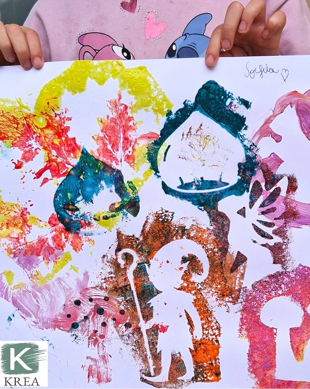 Krea-kreatiu-Taller d'estampació amb elements naturals