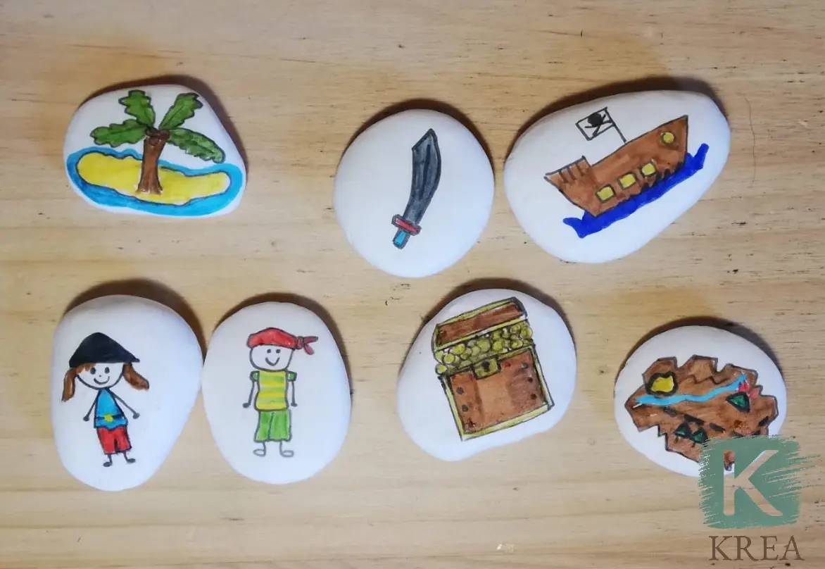 Krea-kreatiu-Taller de contes amb pedres