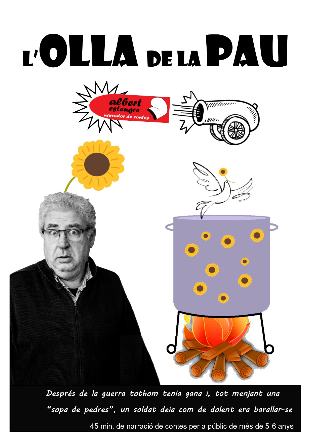 Albert Estengre 30 Anys de Contes-L'olla de la pau