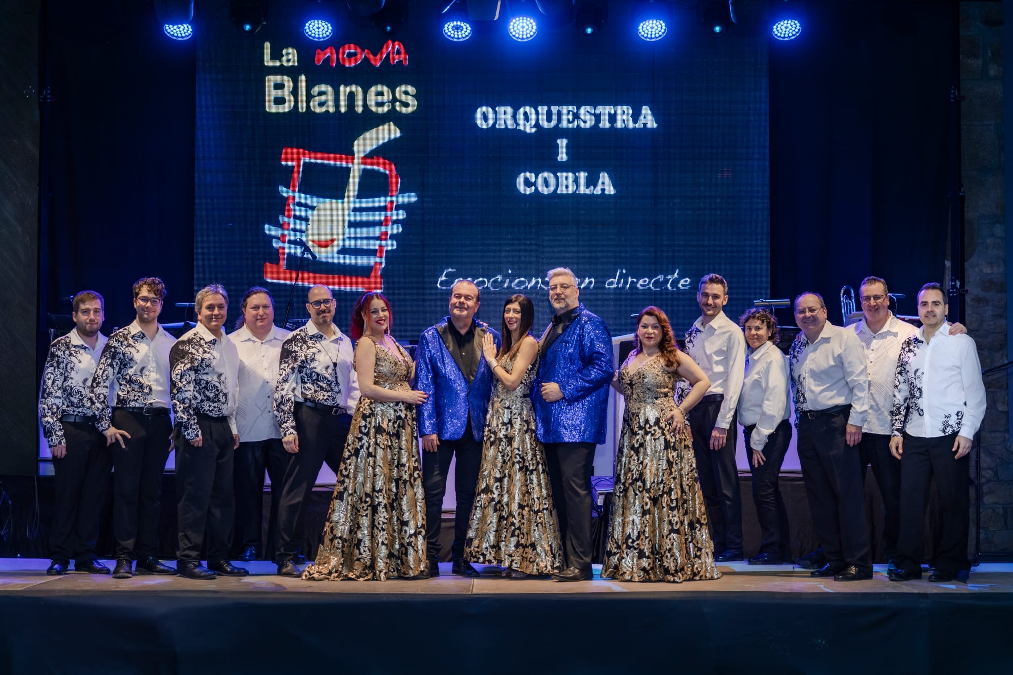 La Nova Blanes Orquestra i Cobla-Emocions en directe