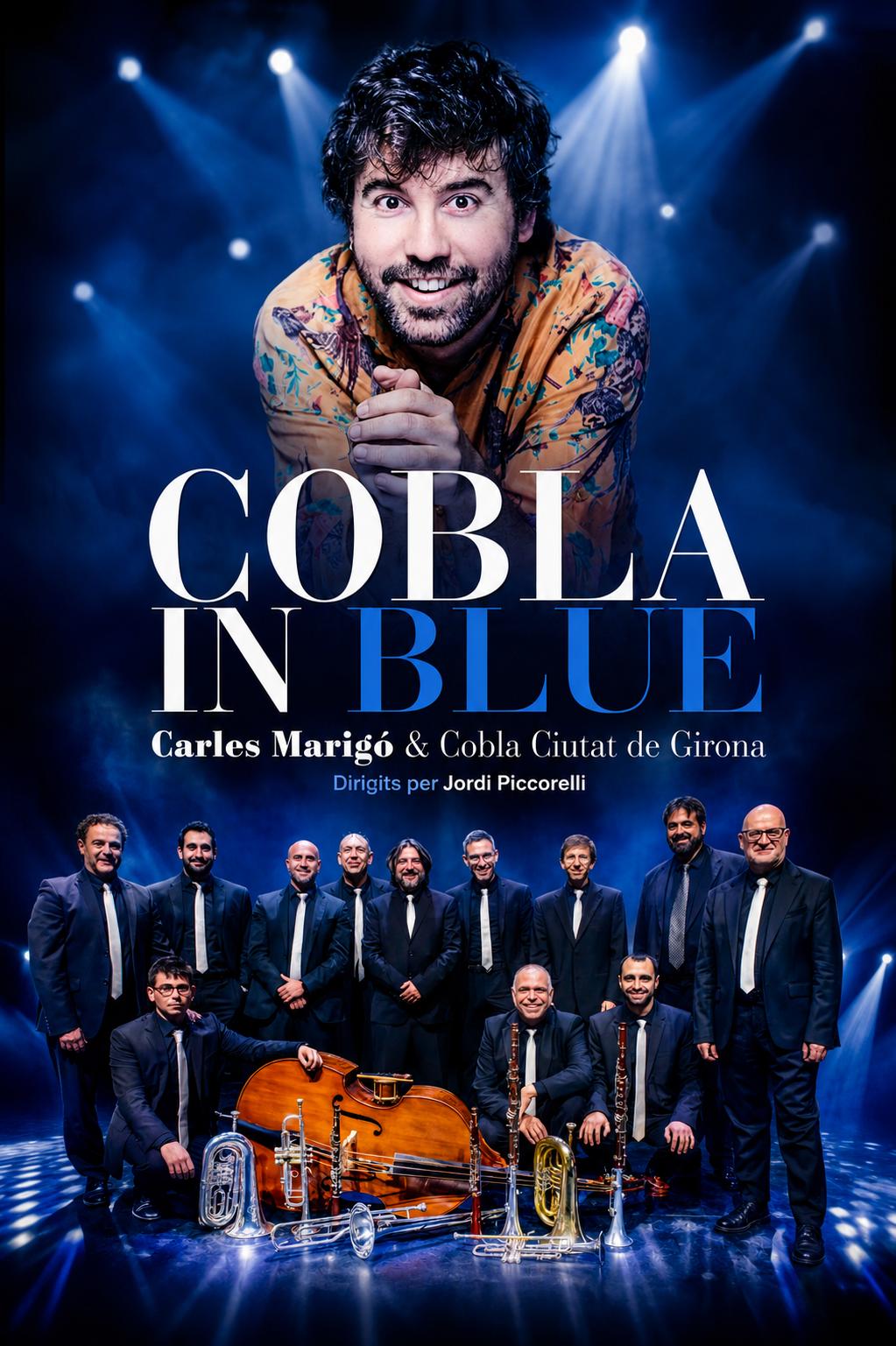 Cobla Ciutat de Girona-Cobla in blue
