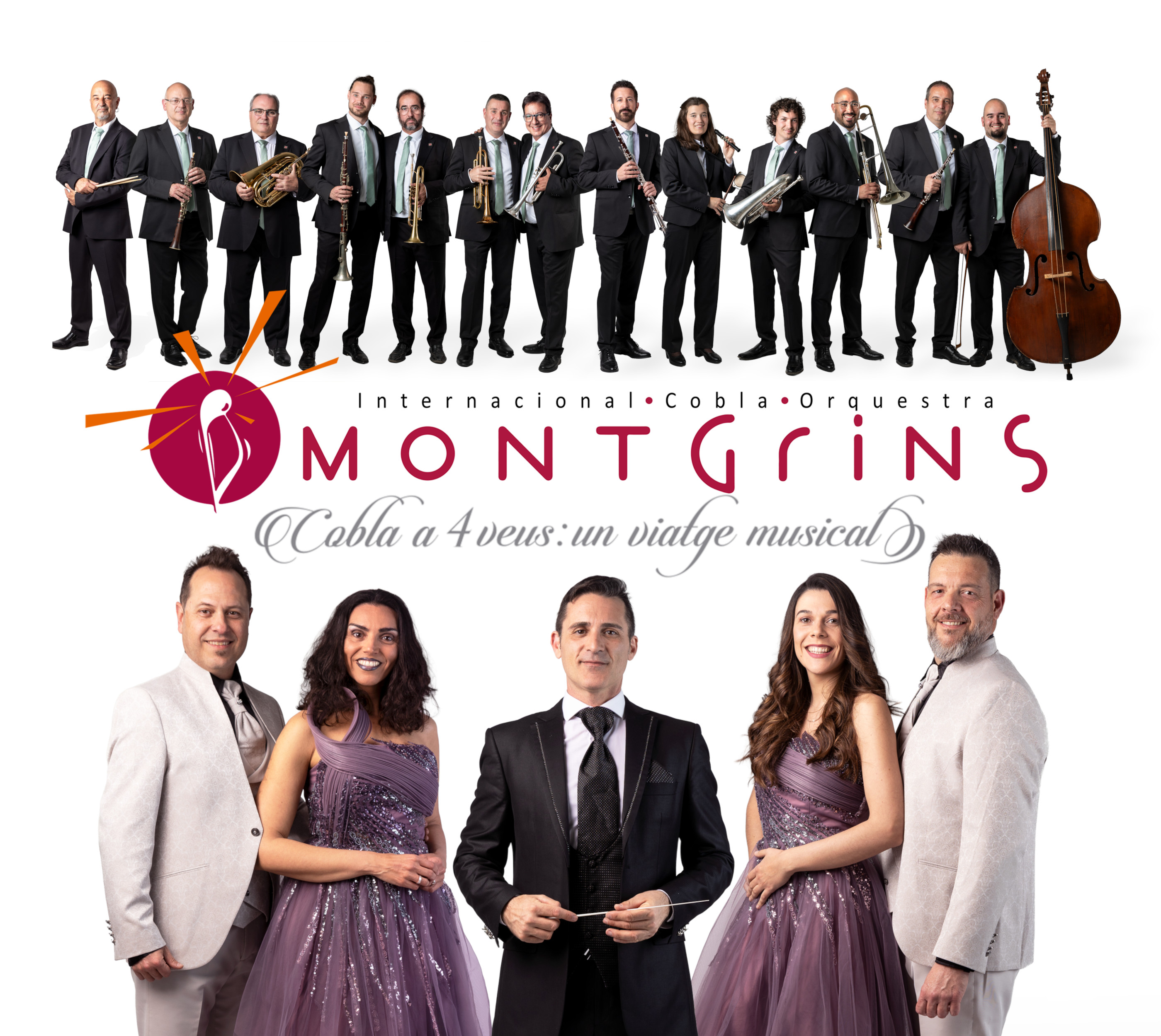 Cobla Orquestra Montgrins-Cobla a 4 veus: El teu concert