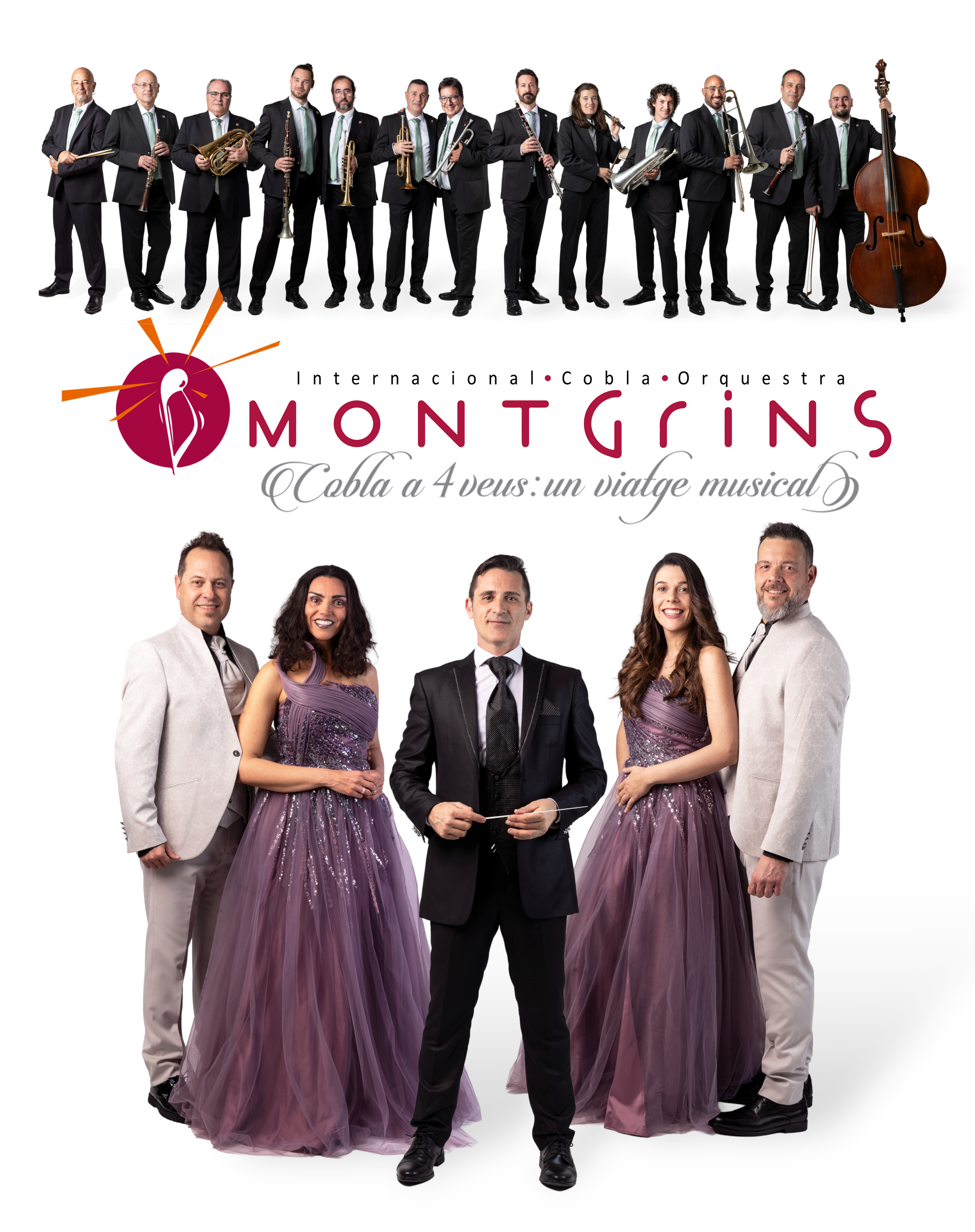 Cobla Orquestra Montgrins-Cobla a 4 veus: El teu concert