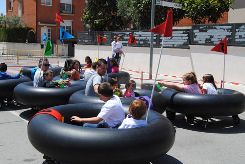 Associació Juvenil Salsa Jove-Autos de xoc ecològics