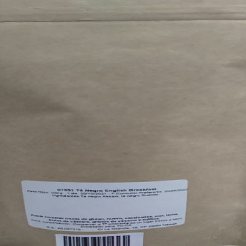 Té Negro English Breakfast 100gr