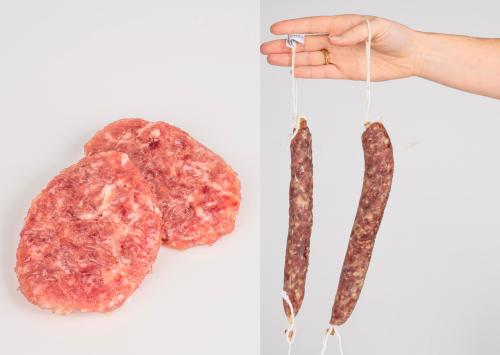 Hamburguesa dolça i fuet dolç