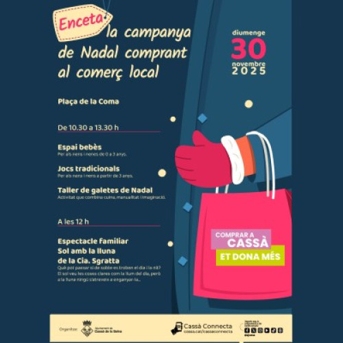 Enceta la campanya de Nadal comprant al comerç local