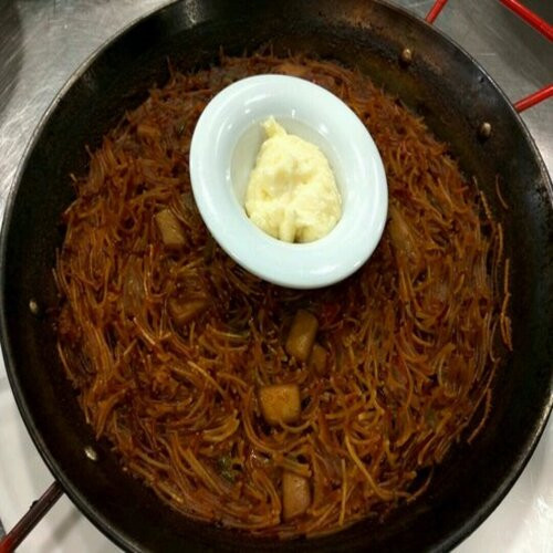 Fideuà amb all-i-oli