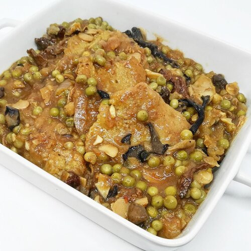 Fricandó de seitan (tapa)