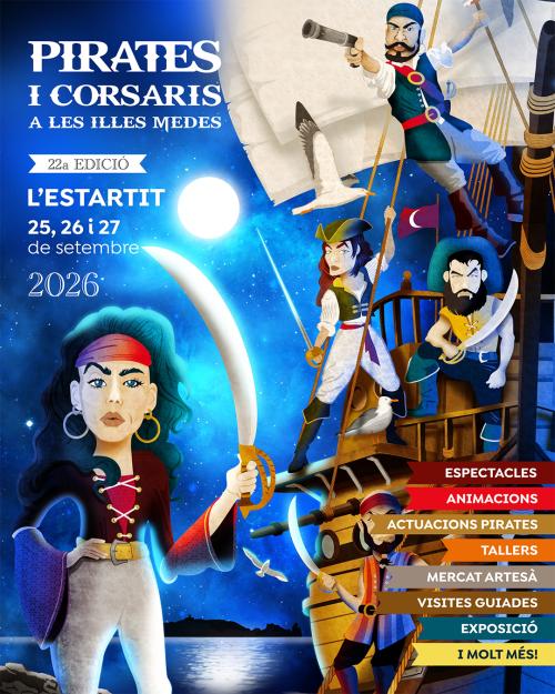 Fira Pirates i Corsaris a les illes Medes