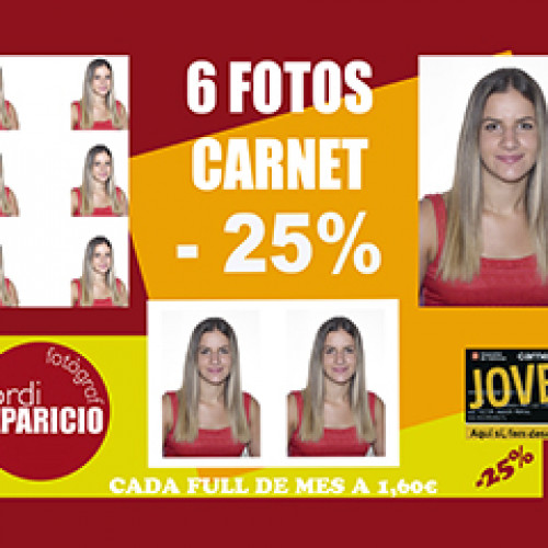 Foto carnet JOVE