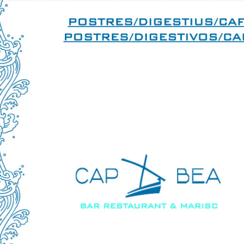 Postres Cap Bea