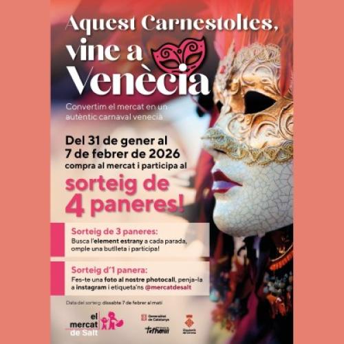 Aquest Carnestoltes vine a Venècia