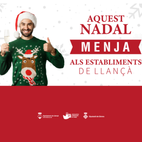 Aquest Nadal, menja als establiments de Llançà