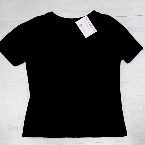 Camiseta Básica de Manga Corta – Mujer