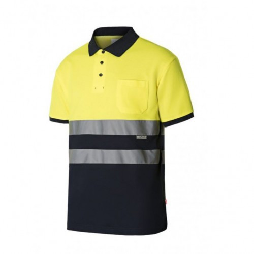 POLO CURT COTÓ BICOLOR ALTA VIS