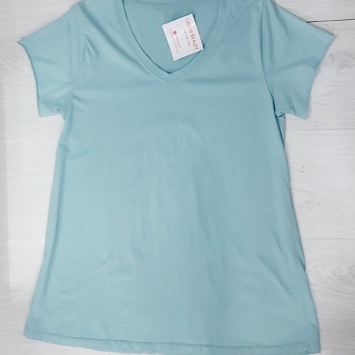 Camiseta Basica Manga Corta Mujer