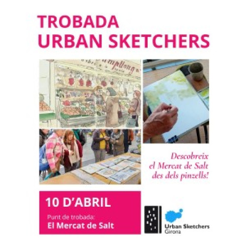 Trobada d'Sketchers al Mercat de Salt