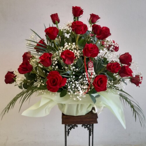 Centre de roses