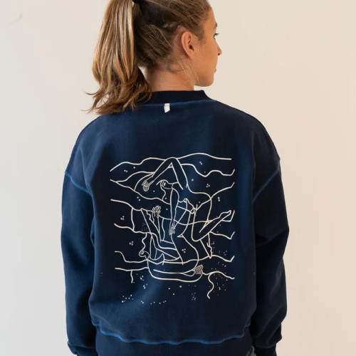 Dessuadora sostenible - Estrelles del blau mar
