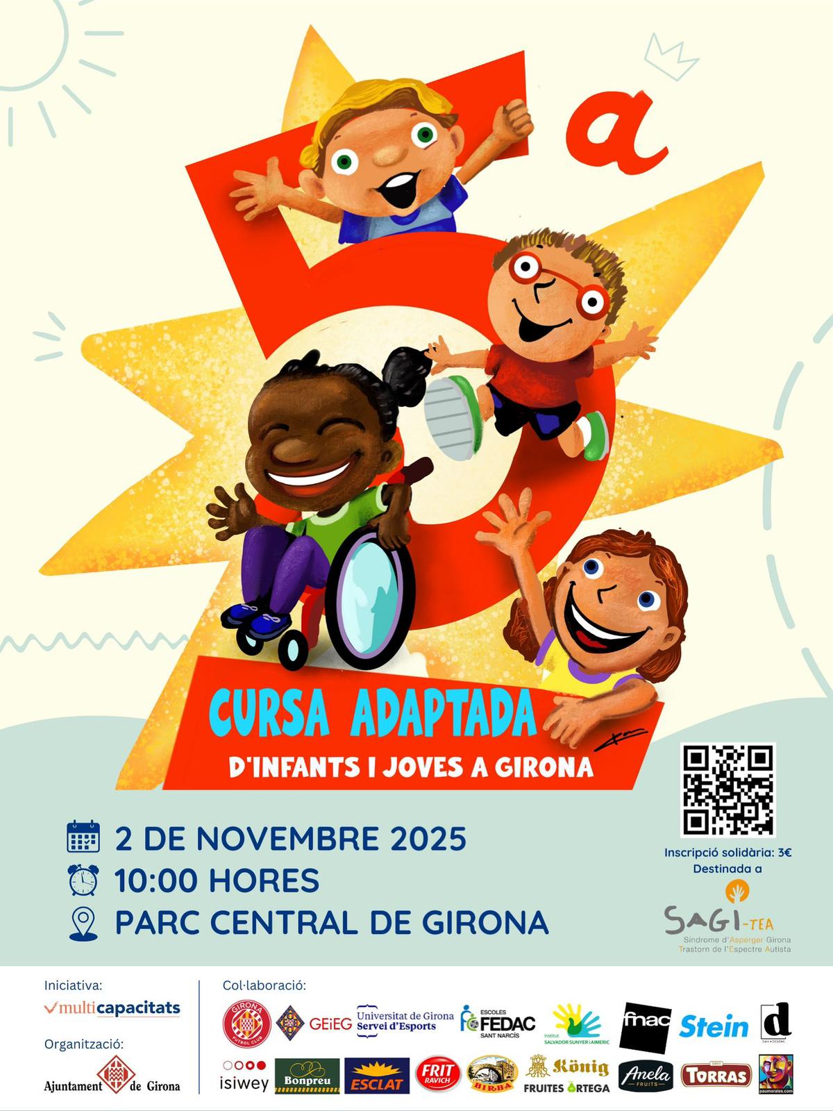 CURSA ADAPTADA INFANTS I JOVES A GIRONA