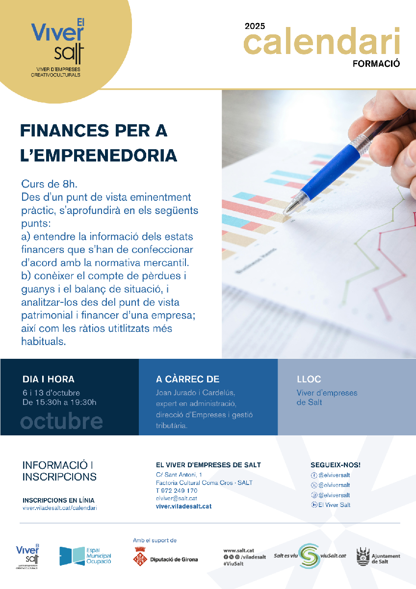 Finances per a l'emprenedoria