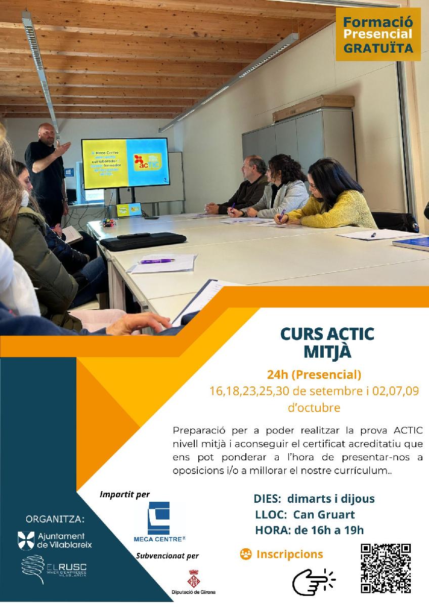 Curs Actic Mig (tardes)