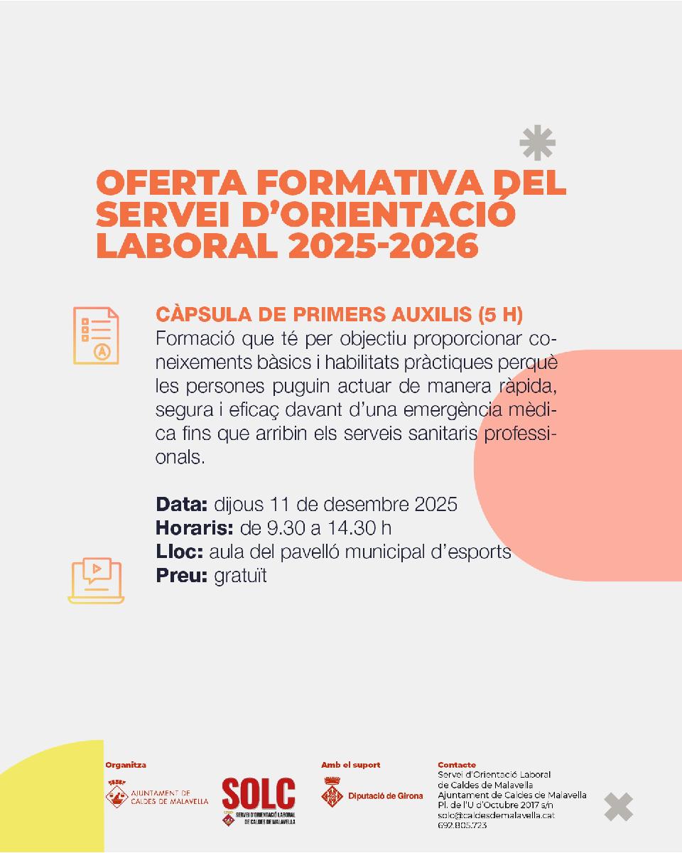 Càpsula de primers auxilis