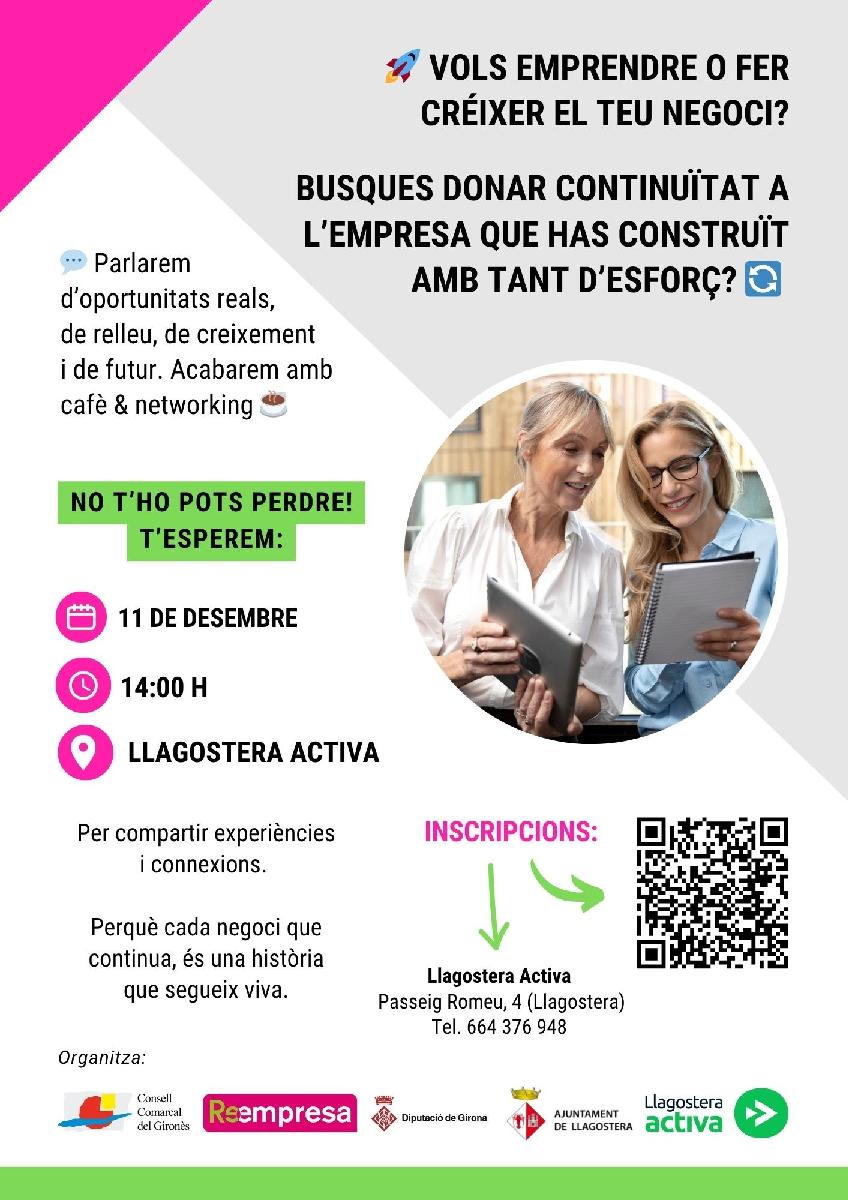 Taller reempresa Llagostera